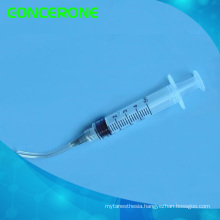 Medical Disposable Plastic Dental Impression Syringe with Ce ISO Certificate